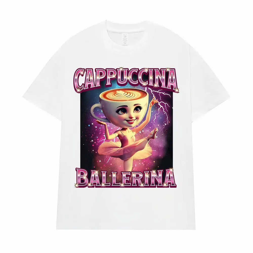 Cappuccina Ballerina Italian Brainrot T Shirt