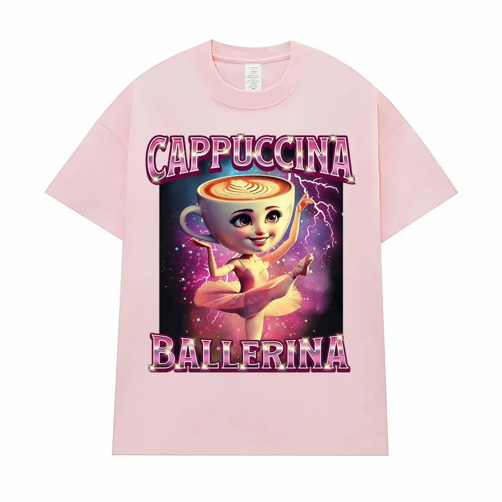 Cappuccina Ballerina Italian Brainrot T Shirt