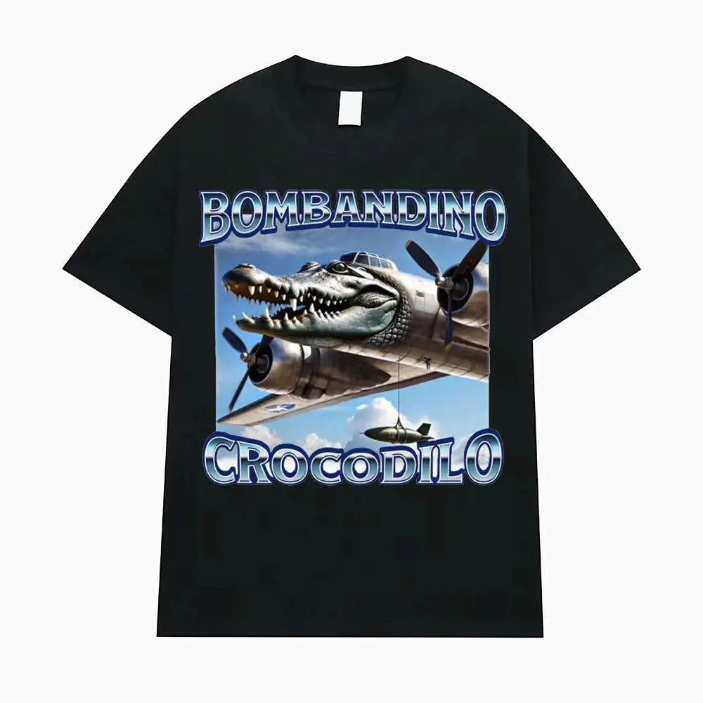 Tung Tung Tung Sahur Funny Baseball Bat Meme T-shirt