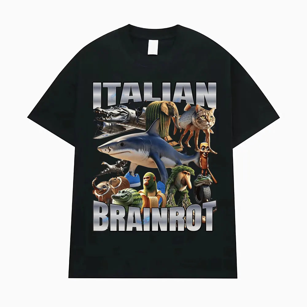 Tung Tung Tung Sahur Funny Baseball Bat Meme T-shirt