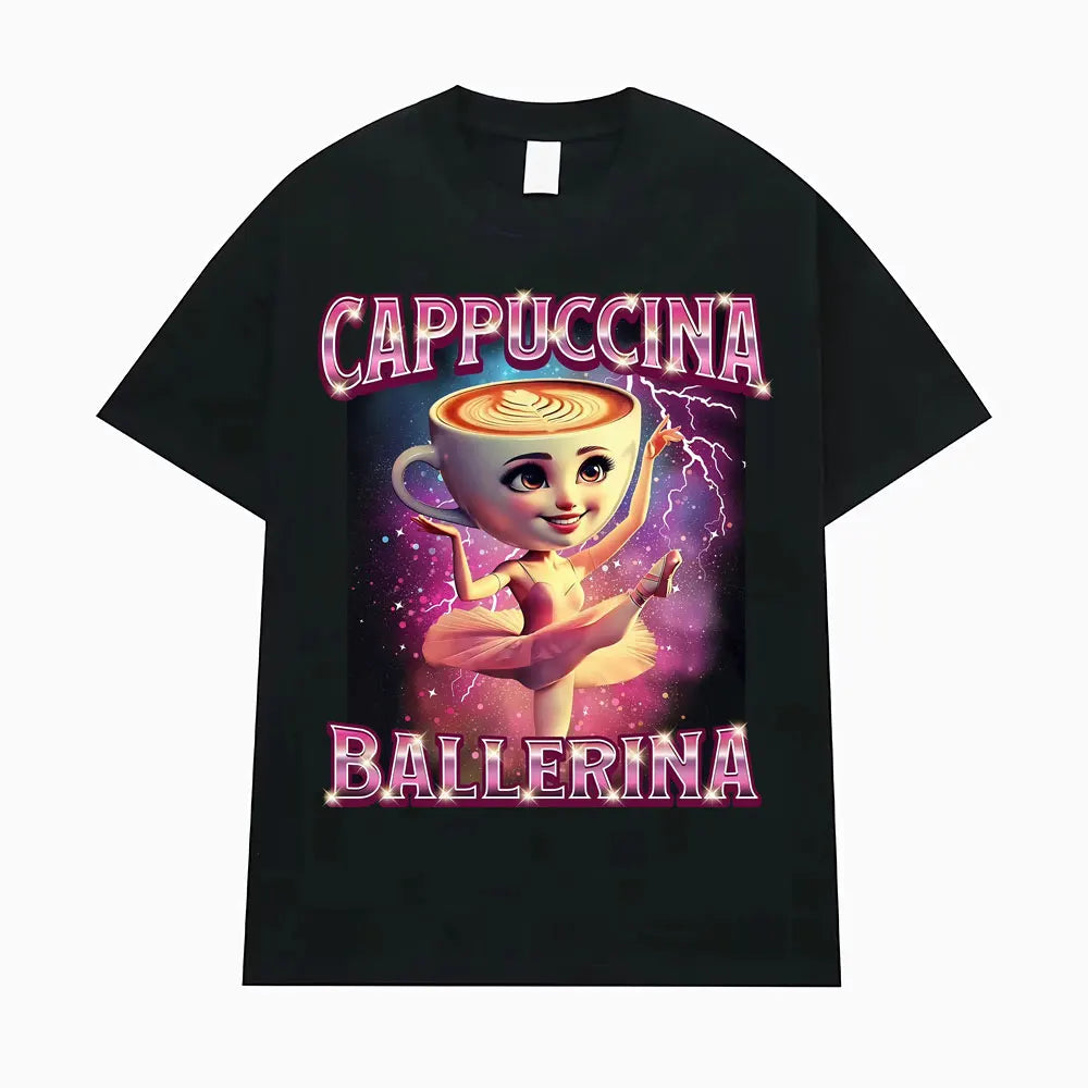 Cappuccina Ballerina  Italian Brainrot  T Shirt