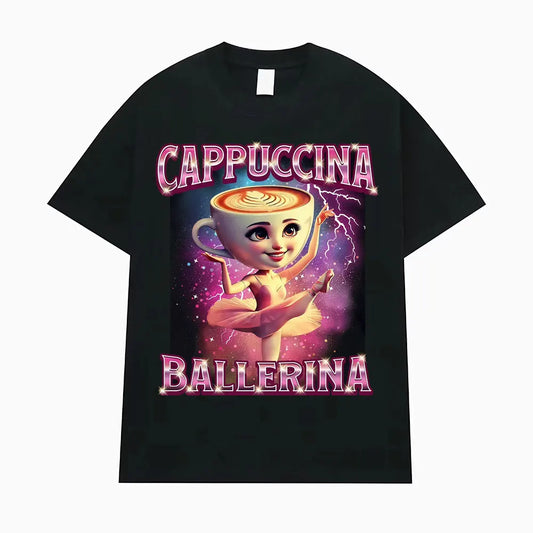 Cappuccina Ballerina  Italian Brainrot  T Shirt